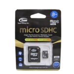 Team 8GB Micro SDHC Class 10 Flash Card with Adapter - Image 2