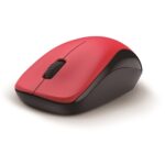 Genius NX-7000 Wireless Mouse, 2.4 GHz with USB Pico Receiver, Adjustable DPI levels up to 1200 DPI, 3 Button with Scroll Wheel, Ambidextrous Design, Red - Image 5
