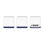 Mercusys Halo H50G (3-pack) AC1900 Whole Home Mesh Wi-Fi System, 600 Mbps at 2.4 GHz + 1300 Mbps at 5 GHz, 3x Internal Antennas, 3x Gigabit Ports per Unit, Halo App, One Unified Network, Seamless Roaming - Image 2