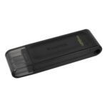 Kingston DT70/128GB DataTraveler 128GB USB Flash Drive, USB 3.2,  USB-C, Gen1, 80MB/s, Cap Design, Black, Retail. - Image 2