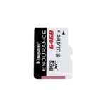 Kingston SDCE/64GB High Endurance micro SD Flash Memory Card, 64GB, Class 10, A1, UHS-I U1, Retail Packed - Image 3