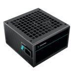 DeepCool PF600 600W PSU, 120mm Silent Hydraulic Bearing Fan, 80 PLUS White, Non Modular, UK Plug, Flat Black Cables, Efficient & Affordable - Image 4