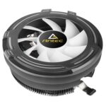 ANTEC T120 Fan CPU Cooler, Universal Socket, 120mm Chromatic Silent RGB Fan, 1500RPM, Massive Black Aluminium Fins for Enhanced Cooling Performance, Designed for Small Form Factor Cases - Image 2