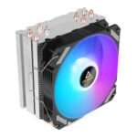 ANTEC A400i Fan CPU Cooler, Universal Socket, 120mm Neon Light Effect Silent RGB PWM Fan, 1800RPM, 4 Direct-Touch Copper Heatpipes, Intel LGA 1700 Bracket Included - Image 5