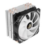 ANTEC A400i Fan CPU Cooler, Universal Socket, 120mm Neon Light Effect Silent RGB PWM Fan, 1800RPM, 4 Direct-Touch Copper Heatpipes, Intel LGA 1700 Bracket Included - Image 6