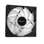 DeepCool LS520 Premium AiO Liquid CPU Cooler, Universal Socket, 240mm Radiator, PWM 2250RPM Cooling Fans, Addressable RGB LED Lighting, Fully Customizable Infinity Mirror Cap Design, Black Version - Image 6