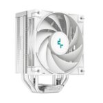 DeepCool AK400 WH Fan CPU Cooler, Universal Socket, High Performance 120mm Silent Hydro Bearing PWM White Fan, 1850RPM, 4 Heat Pipes, Unique Matrix Fin Design, White Version, Intel LGA 1700 Bracket Included - Image 2