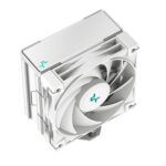 DeepCool AK400 WH Fan CPU Cooler, Universal Socket, High Performance 120mm Silent Hydro Bearing PWM White Fan, 1850RPM, 4 Heat Pipes, Unique Matrix Fin Design, White Version, Intel LGA 1700 Bracket Included - Image 3
