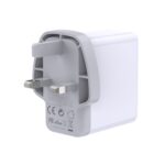 Prevo QC72 65W USB Type-C & USB Type-A Fast Charge Mains Charger with Qualcomm Quick Charge 3.0 and 1.5m 100W USB-C Cable for Laptops, Ultrabooks, Chromebooks, iPads, MacBooks, Smartphones, Tablets, Mobile Devices, Action Cameras, DSLRs - Image 4