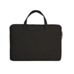 Prevo 15.6 Inch Laptop Bag, Cushioned Lining, With Shoulder Strap, Black - Image 3