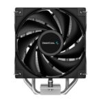 DeepCool AG400 Fan CPU Cooler, Universal Socket, High Efficiency 120mm PWM Cooling Black Fan, 2000RPM, 4 Heat Pipes, 220W Heat Dissipation Power, Unique Matrix Fin Design, Intel LGA 1700 Bracket Included - Image 4