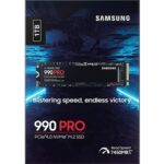 Samsung 990 PRO(MZ-V9P1T0BW) 1TB NVMe SSD, PCIe Gen4, M.2 Interface, 2280, Read 7450 MB/s, Write 6900 MB/s, 5 Year Warranty - Image 2