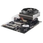 be quiet! Shadow Rock TF 2 Fan CPU Cooler, Universal Socket, Silence-Optimized 135mm PWM Black Cooling Fan, 1400RPM, 5 Heat Pipes, 160W TDP, Space Saving Top-Flow Design - Image 4