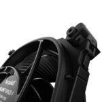 be quiet! Silent Wings 4 PWM High Speed Black Fan, 120mm, 2500RPM, 4-Pin PWM Fan Connector, Black Frame, Black Blades, Optimized Fan Blades for High End Performance, 2 Mounting Options - Image 3