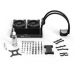 be quiet! Pure Loop 2 FX AiO Liquid CPU Cooler, Universal Socket, 240mm Radiator, 2 x Light Wings 120mm PWM High Speed 2500RPM Addressable RGB Cooling Fan, Addressable RGB LED Pump Head, ARGB PWM Hub Included - Image 5