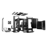 be quiet! Dark Base Pro 901 Full Tower Gaming PC Case, Black, 4x USB 3.2 Type A, Interchangeable Top Cover and Front Panel, Touch Sensitive I/O, 3x Silent WIngs 4 PWM Fans, ARGB Lighting - Image 4