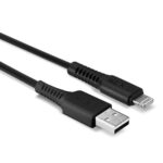 Lindy 31319 0.5m USB-A (M) 2.0 To Lightening (M) MFi Certified 480Mbps Cable - Black - Image 3