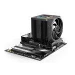 be quiet! Dark Rock Elite CPU Cooler, Universal Socket, 2 x Silent Wings Fans, 2000RPM, 7 x Heat Pipes, 280W TDP, ARGB & Speed Switch - Image 4