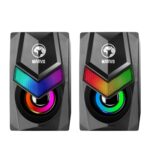 Marvo Scorpion SG-118 Havoc 10 USB Powered Stereo RGB 6W Gaming Speakers (Black) - Image 2