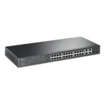 TP-Link TL-SL2428P 24-Port Metal 10/100Mbps + 4-Port Gigabit Smart Switch with 24-Port PoE+ (250W) - Image 2