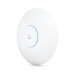 Ubiquiti UniFi U7 Pro WiFi 7 Access Point, with 6 GHz Support, 140 m (1,500 ft) coverage,300+ connected devices, Powered using PoE+, 2.5 GbE uplink
