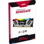 Kingston FURY Renegade KF564C32RSAK2-64 64GB (2x 32GB) DIMM System Memory, 6400MHz, DDR5, CL32, Silver, RGB, Intel XMP - Image 5