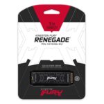 Kingston FURY Renegade (SFYRS/1000G) 1TB M.2 NVMe SSD, PCIe Gen4, 2280, Read 7300MB/s, Write 6000MB/s, PlayStation 5 Compatible, Heatsink, 5 Year Warranty - Image 3