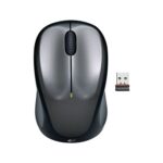 Logitech M235 Black and Grey Wireless Compact Design Optical Mouse - Image 2