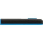 Adata UV128 64GB USB 3.2 Gen 1 Flash Drive, Capless Design, Black/Blue - Image 4