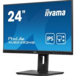 iiyama Prolite XU2493HS-B6 24 inch IPS Monitor, Full HD, 1ms, HDMI, DisplayPort, 100Hz, Speakers, Black, Internal PSU, VESA - Image 2