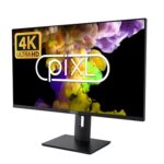 piXL CM28F10 28 Inch 60Hz 4K Widescreen Monitor with 3840 x 2160 Resolution, 5ms Response Time, 60Hz Refresh Rate, HDMI, DisplayPort & VESA Mount - Image 2