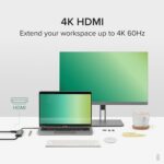 Plugable USBC-7IN1E Portable USB-C Ethernet Docking Station - Image 3