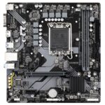 Gigabyte B760M H DDR4 Ultra Durable Intel 1700 Socket Motherboard, Micro-ATX, 2x DDR4 Slots, 2x M.2 Sockets, GbE LAN, 1x D-Sub / 1x HDMI Port - Image 2