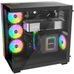 be-quiet! Light Base 600 LX, Black, Midi-Tower ATX Case, Massive ARGB LED Strip, Full Windowed Design, 4x Light Wings LX 120mm PWM fans included - Image 5