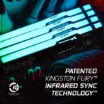 Kingston FURY Beast KF560C36BBE2AK2-32 32GB (2x 16GB) DIMM System Memory, 6000MHz, DDR5, CL36, Black, RGB, Intel XMP, AMD EXPO - Image 6