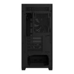 Gigabyte C102 GLASS Mid Tower PC Case - Black, Tempered Glass Side Panel, Optimized Airflow, Dual USB 3.0 Ports, Supports Liquid Cooling Up to 360mm - Image 4