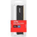ADATA XPG Spetrix D35G AX4U360016G18I-SBKD35G 16GB (1x 16GB) DIMM System Memory, 3600MHz, DDR4, CL18, Black, RGB, Intel XMP - Image 3