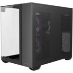 Antec CX600M Trio ARGB Mini Tower Gaming Case, Black, Tempered Glass Panels, Dual Chamber Design, Vertical Cooling, Pre-Installed ARGB Fans, Water Cooling Support, - Image 2