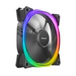 Antec Fusion 120mm ARGB, Black, Upto 2000RPM, 57.93CFM Airflow, 31.24dB Max, 4-pin PWM 3-pin LED - Image 2