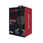Marvo Scorpion MIC-06 Blast 40 USB RGB Noise Cancelling Wired Microphone (Black) - Image 4