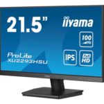 iiyama PROLITE XU2293HSU-B7 22 inch IPS Monitor, Full HD, 1ms, USB Hubx2, HDMI, DisplayPort, Freesync, 100Hz, Speakers, Black, ACR, Internal PSU, VESA - Image 3