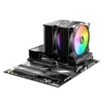 be quiet! Pure Rock Pro 3 LX CPU Cooler, Universal Socket, 2 x Light Wings Fans, 2000RPM, only 34.8dB(A) at maximum fan speed, 250W TDP, 3-year manufacturer's warranty - Image 5