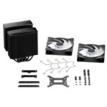 be quiet! Pure Rock Pro 3 LX CPU Cooler, Universal Socket, 2 x Light Wings Fans, 2000RPM, only 34.8dB(A) at maximum fan speed, 250W TDP, 3-year manufacturer's warranty - Image 6