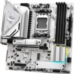 ASRock B850M Steel Legend WiFi AMD AM5 Socket Motherboard, Micro-ATX, 4x DDR5 Slots, 3x M.2 Sockets, Fitted I/O Shield, 2.5GbE LAN, Wi-Fi 7, 1x DisplayPort / 1x HDMI Port - Image 6