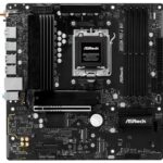 ASRock B850M Pro-A WiFi AMD AM5 Socket Motherboard, Micro-ATX, 4x DDR5 Slots, 3x M.2 Sockets, 2x USB-C Port, 2.5GbE LAN, Wi-Fi 6E, 1x DisplayPort / 1x HDMI Port - Image 2