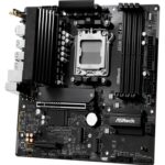 ASRock B850M Pro-A WiFi AMD AM5 Socket Motherboard, Micro-ATX, 4x DDR5 Slots, 3x M.2 Sockets, 2x USB-C Port, 2.5GbE LAN, Wi-Fi 6E, 1x DisplayPort / 1x HDMI Port - Image 6