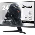 iiyama G-MASTER G2445HSU-B2 24 inch IPS Monitor, Full HD, 1ms, HDMI, DisplayPort, HDCP, USB Hubx2, Freesync, 100Hz, Speakers, Black, Internal PSU, VESA - Image 2