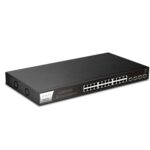 DrayTek VSP1281X-K VigorSwitch P1281x 24 Port Gigabit POE Smart Managed Switch with 4x 10GbE SFP Ports - Image 2