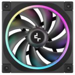 DeepCool FL12 120mm PWM Fan - High Performance, Low Noise, Fluid Dynamic Bearing, 36 ARGB LEDs, 500-2150 RPM, 55 CFM Airflow, 4-Pin PWM Control - Image 3