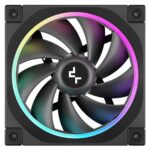 DeepCool FL12 120mm PWM 3 Pack Fan - High Performance, Low Noise, Fluid Dynamic Bearing, 36 ARGB LEDs, 500-2150 RPM, 55 CFM Airflow, 4-Pin PWM Control - Image 4